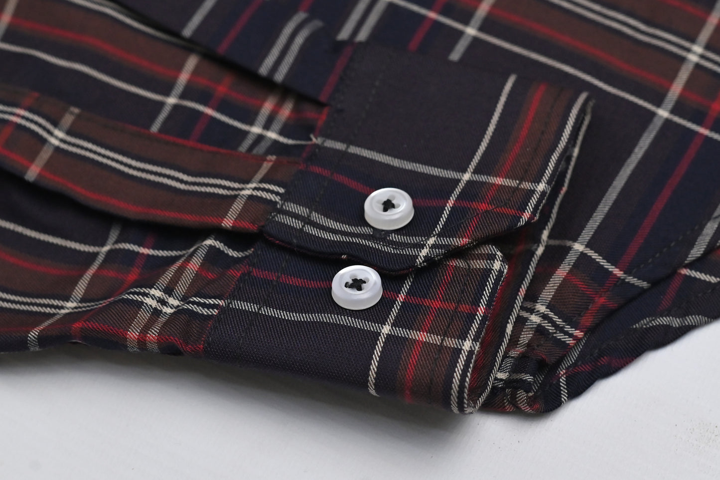 Men's Checkered Button-Up Shirt